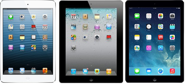 Viele verschieden generalüberholte iPads zu guten Preisen bei Apple