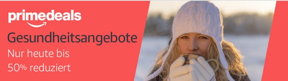 Bis zu 50% Rabatt auf Prime-Deals Gesundheitsangebote