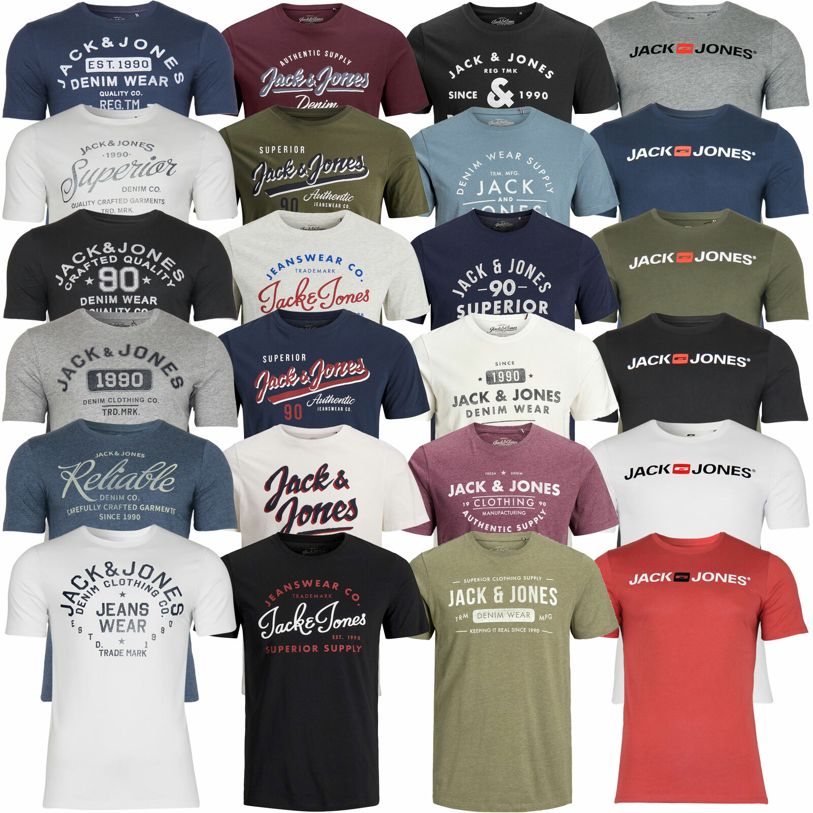Jack &amp; Jones Herren T-Shirt - 9,99 €