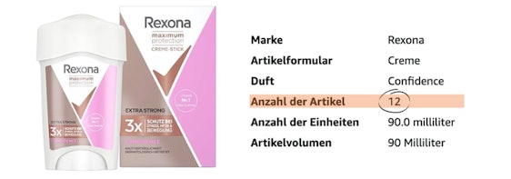 Preisfehler leider vorbei 🧐 12x Rexona Maximum Protection Anti-Transpirant für 11€