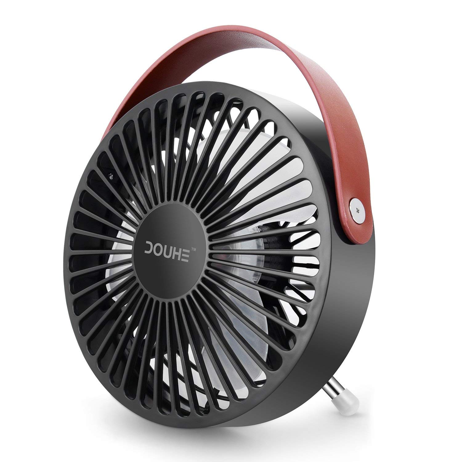 Mini USB Ventilator 30° neigbar mit Gürtel-Griff 