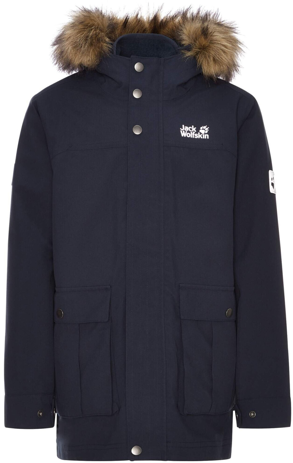 Jack Wolfskin B Elk Island 3in1 Parka Boys (1606743) night blue mit 26% Nachlass