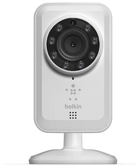 Belkin NetCam WLAN-Kamera mit Weitwinkel und Nachtsichtmodus für 36€