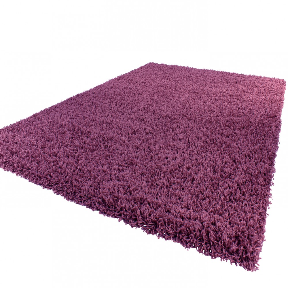 Wieder da! Shaggy hochflor Teppich in Lila für nur 1,90 EUR inkl. Versand [60cm x 100 cm]