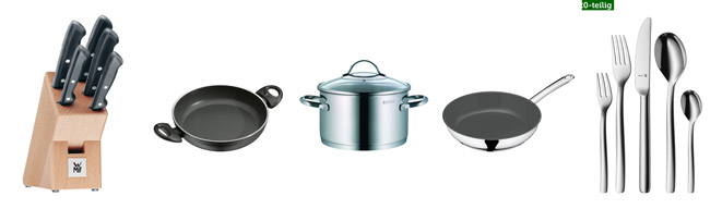 WMF Sale bei brands4friends - z. B. Besteckset Atic für 72€
