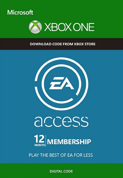  EA Access 12 Month Xbox One Membership Card Global​ für 19.71 EUR
