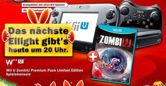 Nintendo Wii U Premium Pack für 249€ *UPDATE*