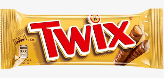 1,6 kg Schokodrönung! 🍫 32x Twix Schokoriegel je 50g für 14€ 🍫