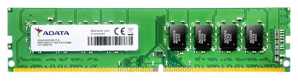 Adata Premier Series 4GB DDR4-2400 CL17 (AD4U2400W4G17-S)  für 27,99 EUR inkl. Versand