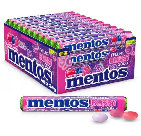 Mentos Feeling Berry Good Limited Edition Kaubonbons