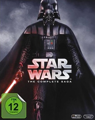 Star Wars: Complete Saga 1-6 Blu-ray Box für 70€