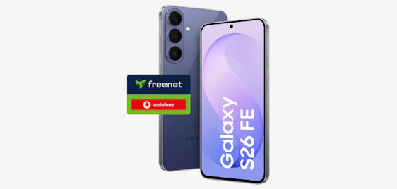 135€ GEWINN 🤯📱 Samsung Galaxy S26 FE mit 20GB Vodafone-Flat nur 14,99€ mtl.