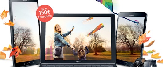 Samsung Herbststars - Bis zu 150€ Bestchoice Gutschein für Smartwatches und Tablets