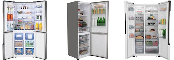 Kühl-Gefrierkombos von Hisense im Angebot bei AO - z.B. Hisense Side-by-Side SBS518, EEK:A+ für 499€