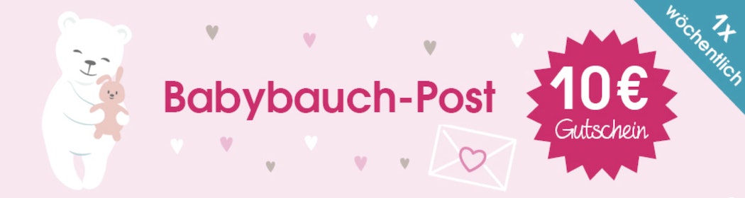 babymarkt Gutschein im Newsletter zur Schwangerschaft