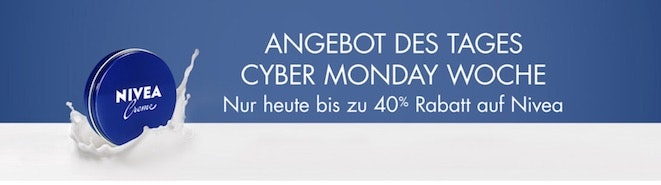 nivea 40 Prozent Rabatt