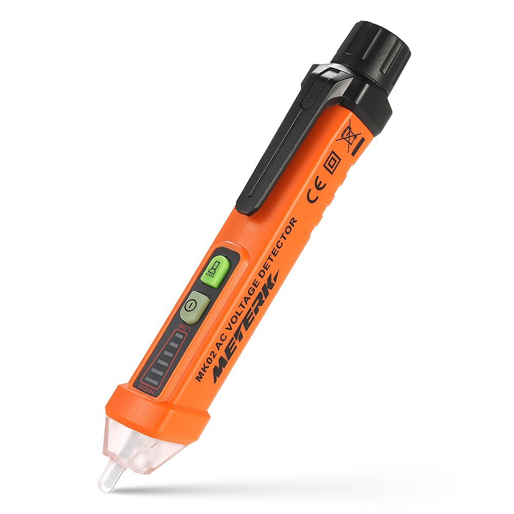 Amazon: Spannungsprüfer Meterk Berührungsloser Spannungstester für 6,89€ statt 10,89€