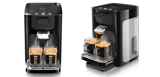 Philips HD7863/60 Senseo Quadrante für 69€ - Kaffeepadmaschine, Senseo Kaffeebrühsystem, XL Wassertank, schwarz *UPDATE2*