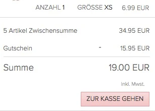 Hunkemoeller Slip Schnaeppchen