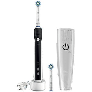 Oral B Pro 760 Cross Action für 30€ - Elektrische Zahnbürste mit zwei Aufsteckbürsten