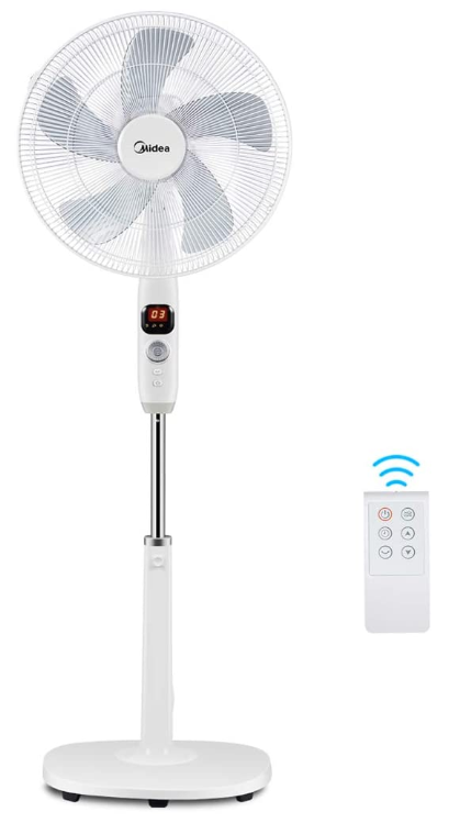 Midea FS40-16CR für 55€ – Standventilator mit 27dB Lautstärke und Fernbedienung