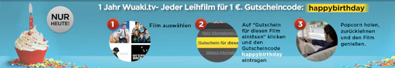 Wuaki.tv - beliebigen SD-Film für 0,99€ leihen *UPDATE10*