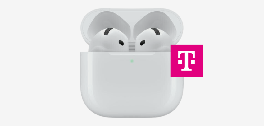 150€ Bonus! 🤩 Apple AirPods 4 für einmalig 1€ mit 40 GB 5G Allnet-Flat im Telekom-Netz - nur 14,99€ mtl. 🎵