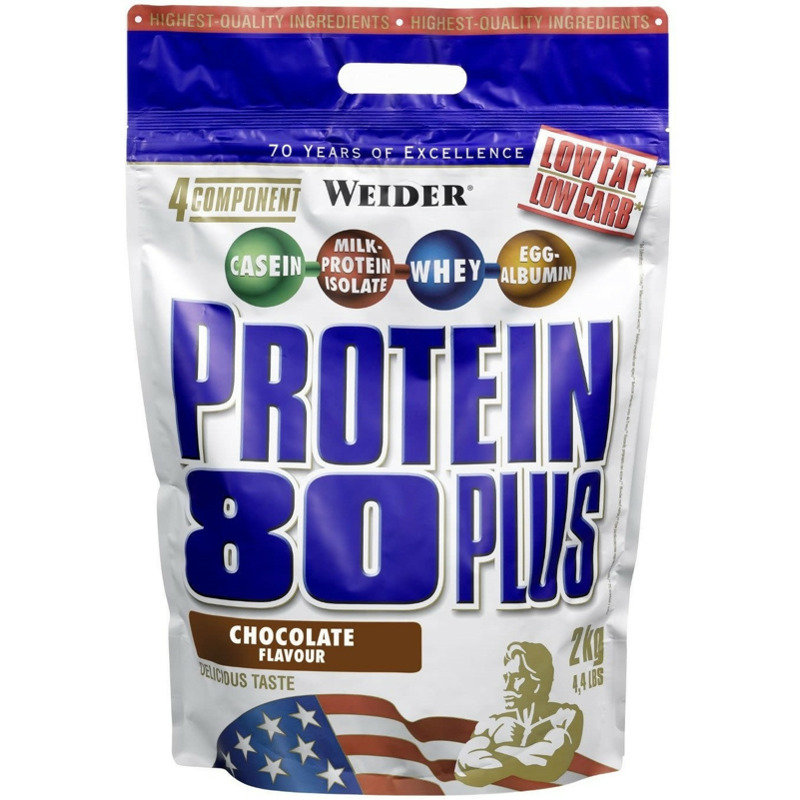 26% Rabatt auf Weider Protein 80 Plus Vanille 2000g