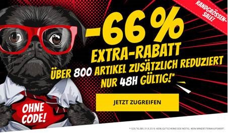Mega-Sale mit bis zu 66% Rabatt bei SportSpar – z.B.: Puma Foundation Windbreaker für 10€