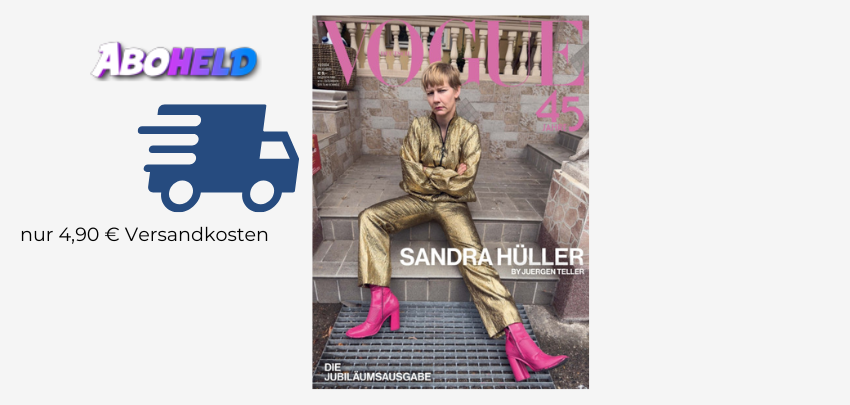 VOGUE Mini-Abo zum Versandkostenpreis von 4,90€ - 2 Ausgaben gratis