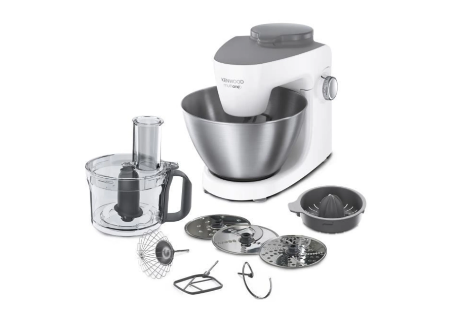 Kenwood MultiOne KHH300WH für 147€ - Multifunktions-Küchenmaschine mit 1.000 Watt, 5,2 kg, Mixeraufsatz, Zerkleinerer-Aufsatz, Zitruspresse