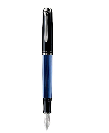 Pelikan M805 Füller, Federbreite F, Blau-Schwarz (Amazon.de)