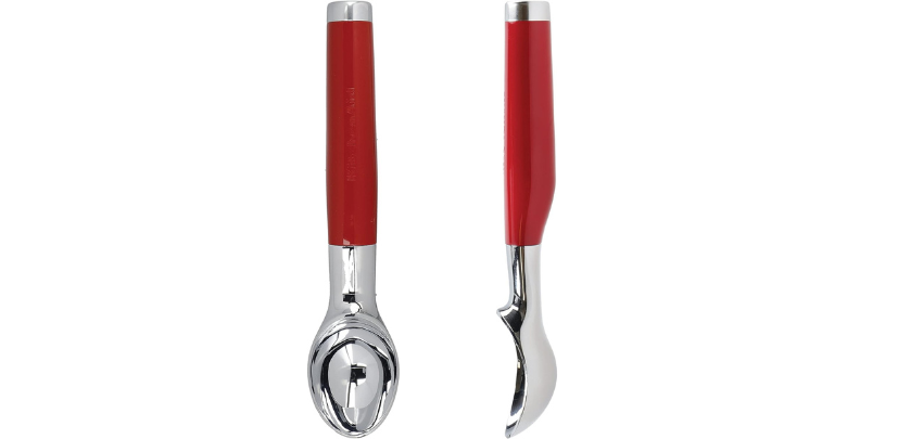 KitchenAid Portionierer für 10€ - Eiscremelöffel, spülmaschinenfest in Rot