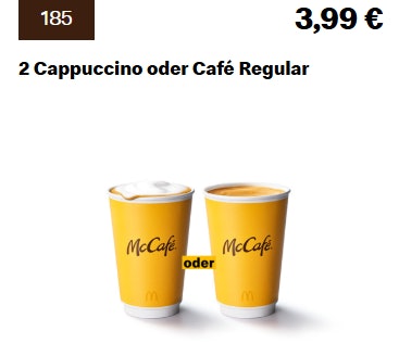 McDonalds-Gutscheine-Kaffee McDonalds Gutscheine Kaffee