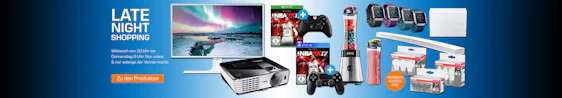 Saturn Late Night Shopping in der Übersicht - z.B. NBA 2K17 + PlayStation 4 Controler oder NBA 2K17 + Xbox One Controler für jeweils 79,99€