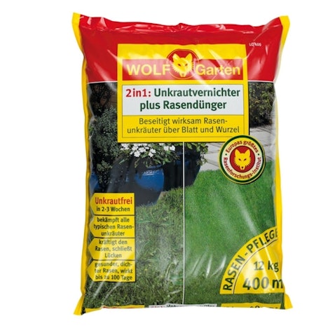 Wolf-Garten Unkrautvernichter plus Rasendünger LQ 400 für 35,27 EUR inkl. Versand