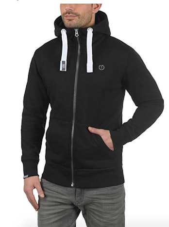 Solid Benn High-Neck Herren Sweatjacke