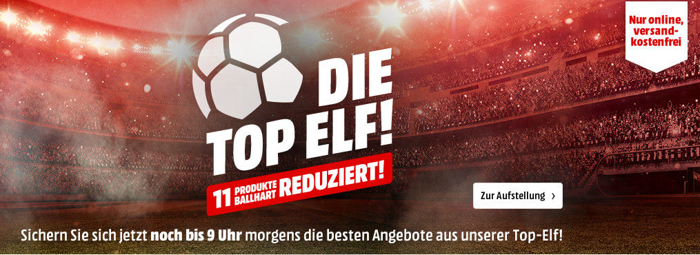 Media Markt Top Elf - die Top-Angebote, z. B. HTC U Ultra für 229€