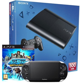 Sony PS3 500GB + PS Vita + All-Stars Battle Royale für ~238€
