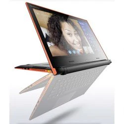 Lenovo Flex 14 orange - Convertible Notebook mit Multitouch-Display für 379€