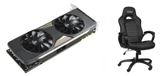 EVGA GeForce GTX 980 Ti FTW + Nitro C80 Pure Gaming Stuhl für 505€