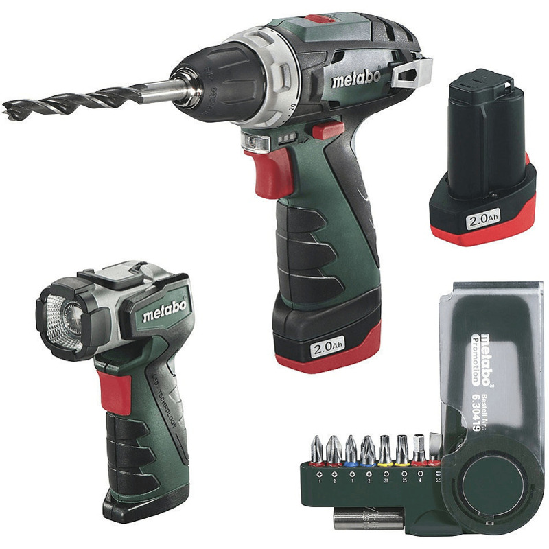 Metabo Powermaxx Basic (Bit-Set 9 tlg. + Koffer) für nur 109,99€ statt 143,16€