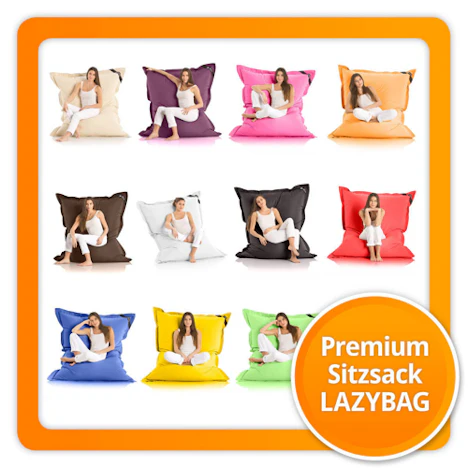 Lazy Bag Sitzsack XXL (180x140 cm) für 29,- EUR inkl. Versand