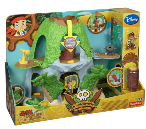 Fisher-Price Jake und die Nimmerland Piraten - Pirateninsel-Geheimversteck für nur 18,48 EUR inkl. Versand