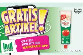 Marktkauf: Gratis Gut und Günstig Tomatenmark (ab 27.07.)