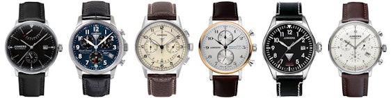 Junkers und Zeppelin Uhren Sale bei Otto - z. B. Junkers Bauhaus 6060-2 für 245€