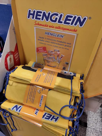 Zugabe Artikel bei Henglein Produkten