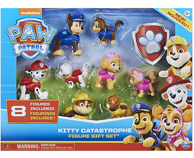 PAW Patrol 6058524 - Chaos-Kätzchen Geschenkset mit 8 Figuren