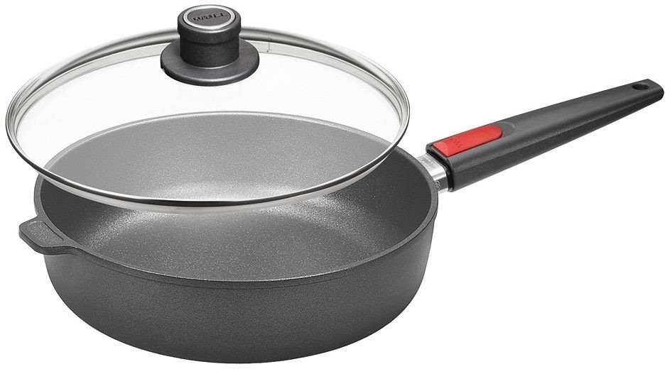 Woll Titanium Nowo Hochrandpfanne mit Glasdeckel 28 cm im Angebot: Nur 89,99€ statt 119,94€