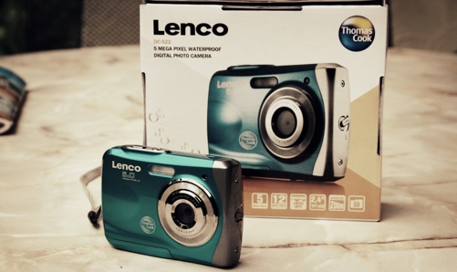 Wasserdichte Digitalkamera Lenco DC-522 5 Mega Pixel für 19,95 EUR inkl. Versand